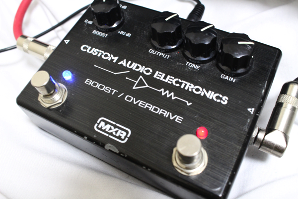 MXR /Boost Overdrive MC402のブースターとして最高！